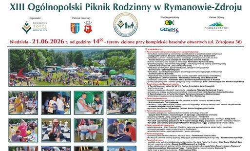 Zdjęcie do Piknik Rodzinny w Rymanowie Zdroju