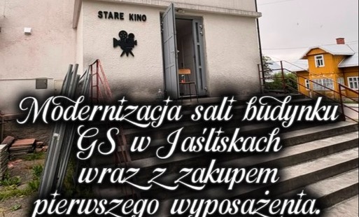Zdjęcie do Fundusz sołecki w akcji &nbsp;Odmieniamy salę GS w Jaśliskach!