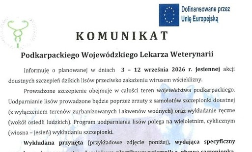 Zdjęcie do Szczepienie lis&oacute;w